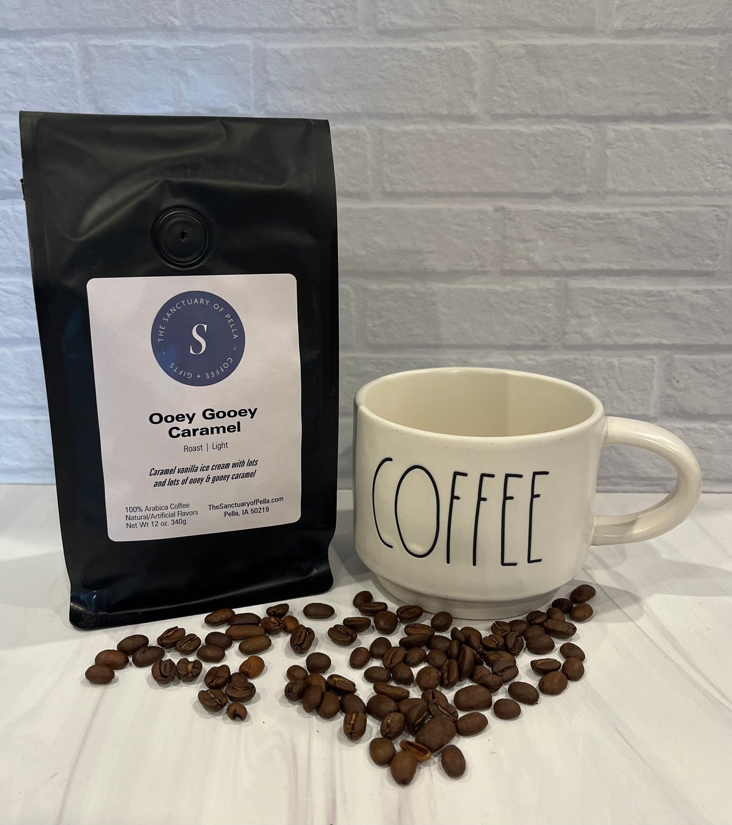 Ooey Gooey Caramel Whole Bean Coffee