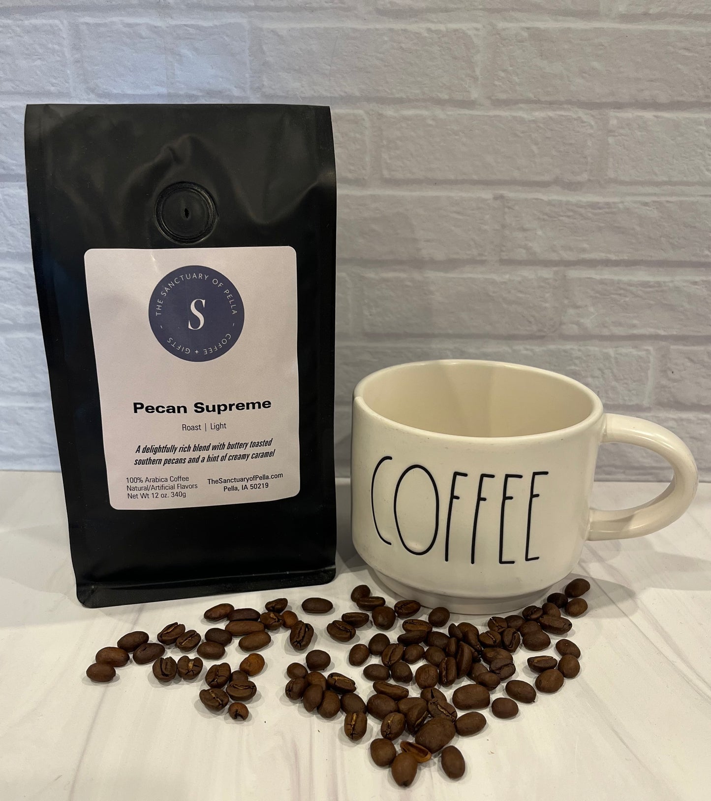 Pecan Supreme Whole Bean Coffee