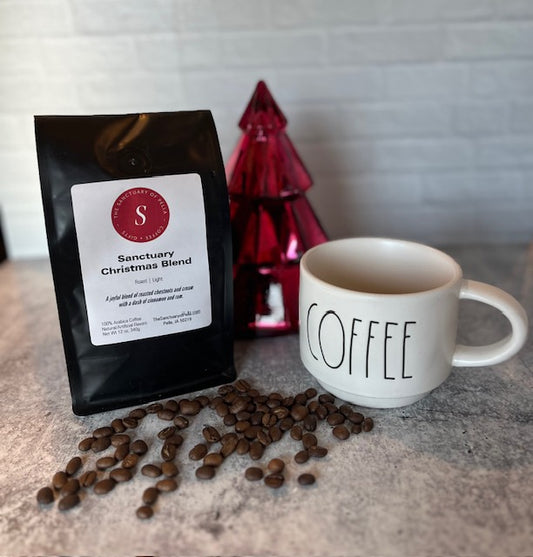 Sanctuary Christmas Blend Whole Bean Coffee