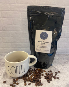 Maple Almond Scone Whole Bean Coffee